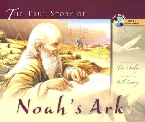 The True Story of Noah’s Ark (with audio CD and pull-out spread) – GOOD