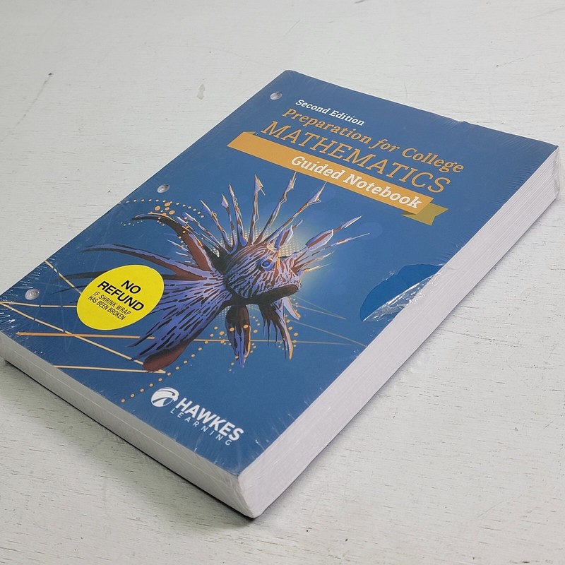 Hawkes Learning Preparation For College Mathematics Software + Guided Notebook + gallery