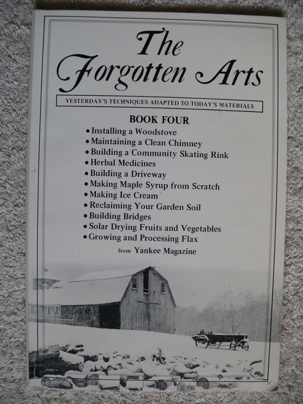 THE FORGOTTEN ARTS – BOOK FOUR. Dublin: Yankee, Inc. 1979
