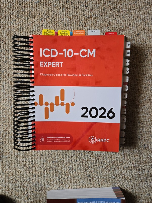 AAPC 2026 Expert Medical Coding Books: CPT, ICD-10-CM & HCPCS Level II Spiral gallery