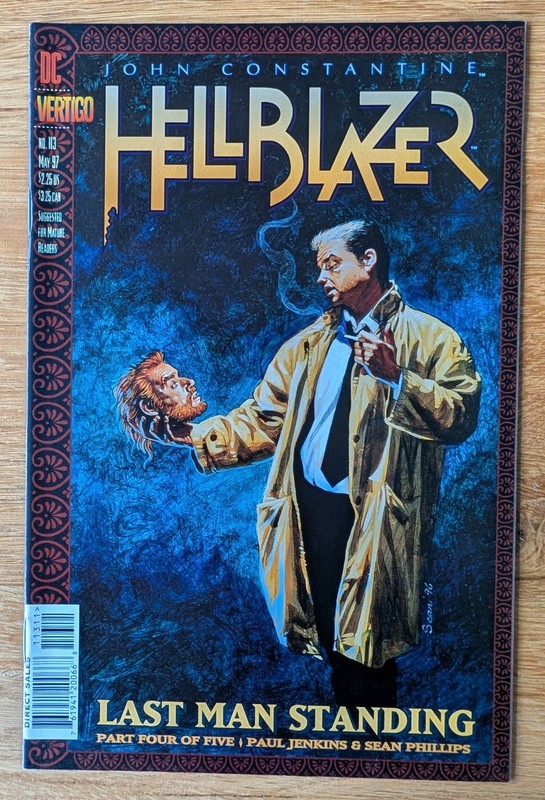 Hellblazer #113 – DC VERTIGO COMICS- 1997 – VFN + – BAGGED AND BOARDED