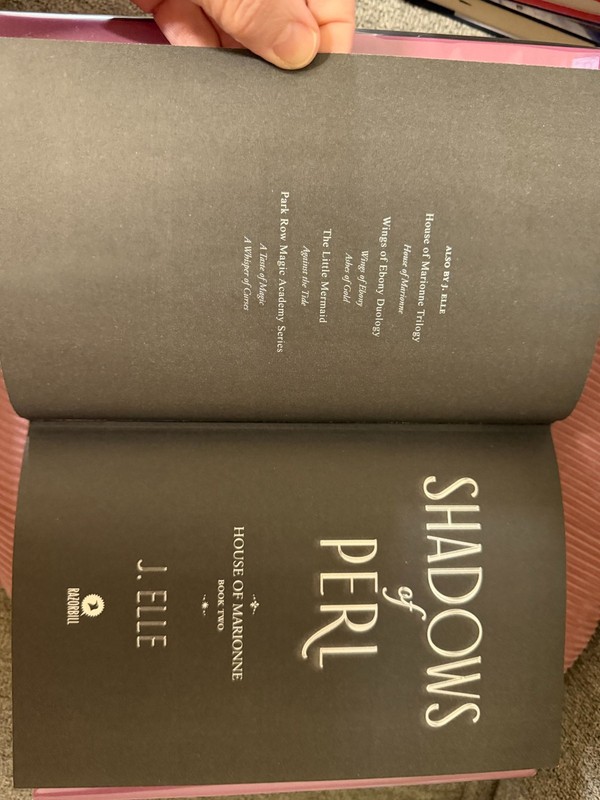 2‑Book YA Fantasy Bundle – Shadows of Peril + The Serpent Sea – HC Ex‑Library – gallery