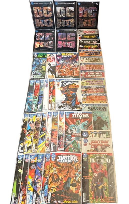 DC K.O Complete Set Bundle 1-5 Knightfight All Specials 44 Comics All Tie Ins