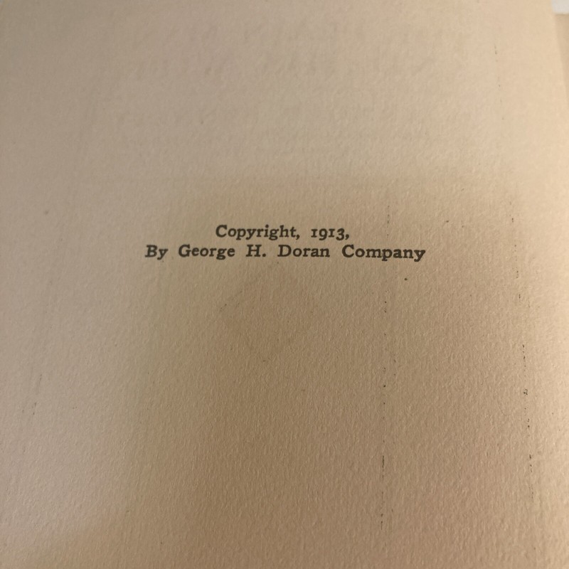 The Plain Man And His Wife HC 1913 By Arnold Bennett George H. Doran Company gallery