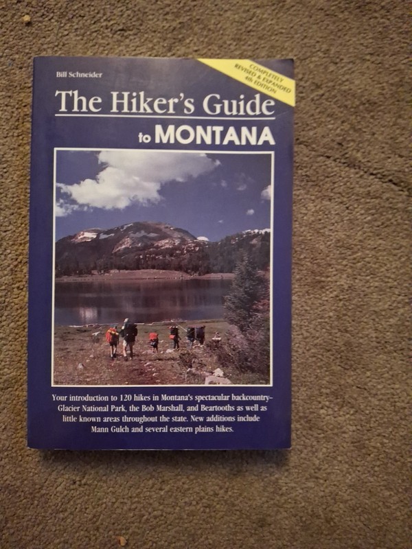 Hiker’s Guide to Montana by Bill Schneider (1994, Trade Paperback)