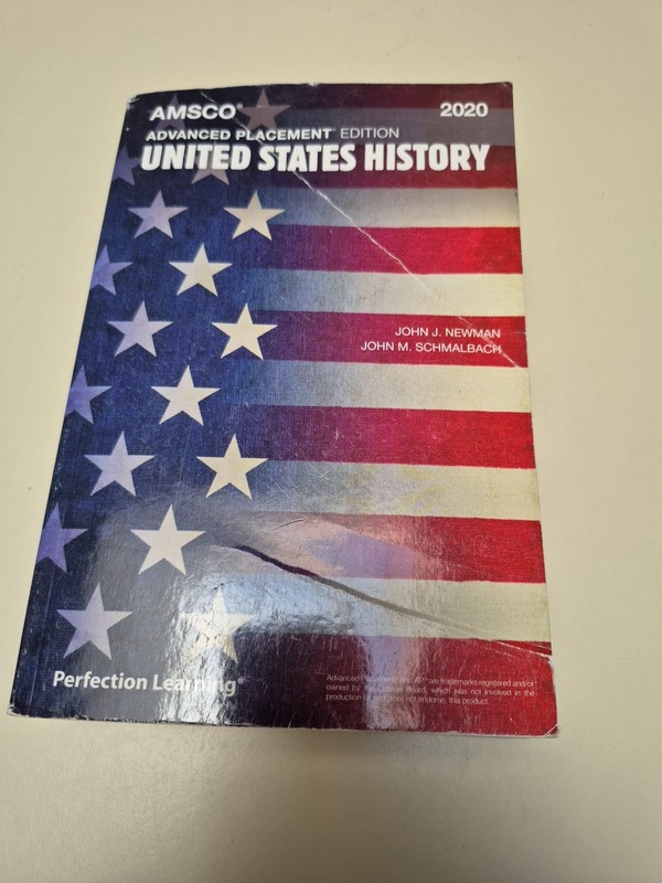 Advanced Placement United States History, 2020 Edition by John J. Newman and…