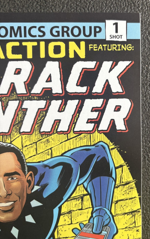 Barack Panther #1 2018 Antarctic Press Cover Variant A NM gallery