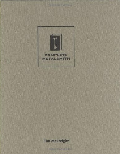 COMPLETE METALSMITH: PROFESSIONAL EDITION By Tim Mccreight – Hardcover BRAND NEW