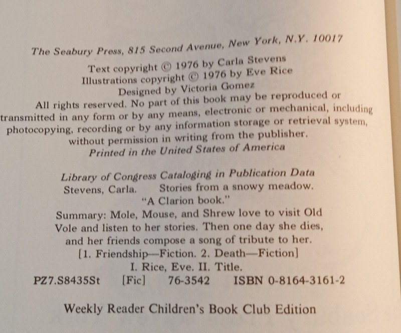 Children's Books (2). Weekly Reader. VGT 1970's. See Photos For Details gallery