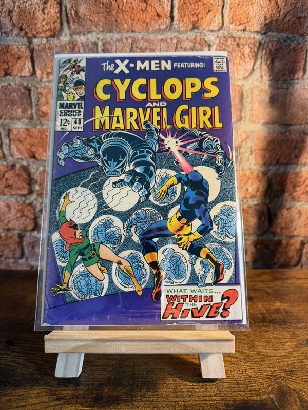 X-Men #48 Marvel 1968 Silver Age Cyclops Marvel Girl FN 6.0 Original X-Men