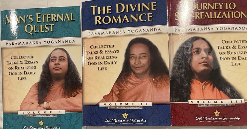 PARAMAHANSA YOGANANDA trade paperback Set, VOL. 1-3 COLLECTED TALKS & ESSAYS