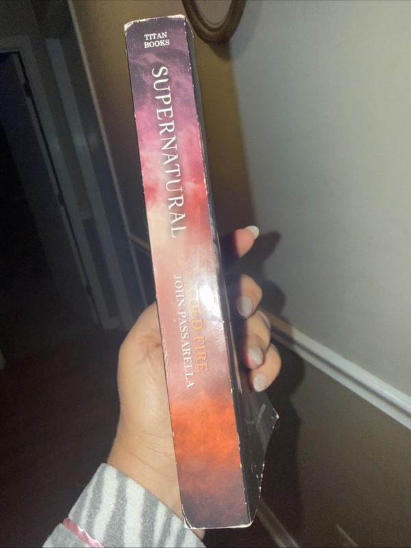 Supernatural Cold Fire by John Passarella 2016 First Edition PB Book gallery