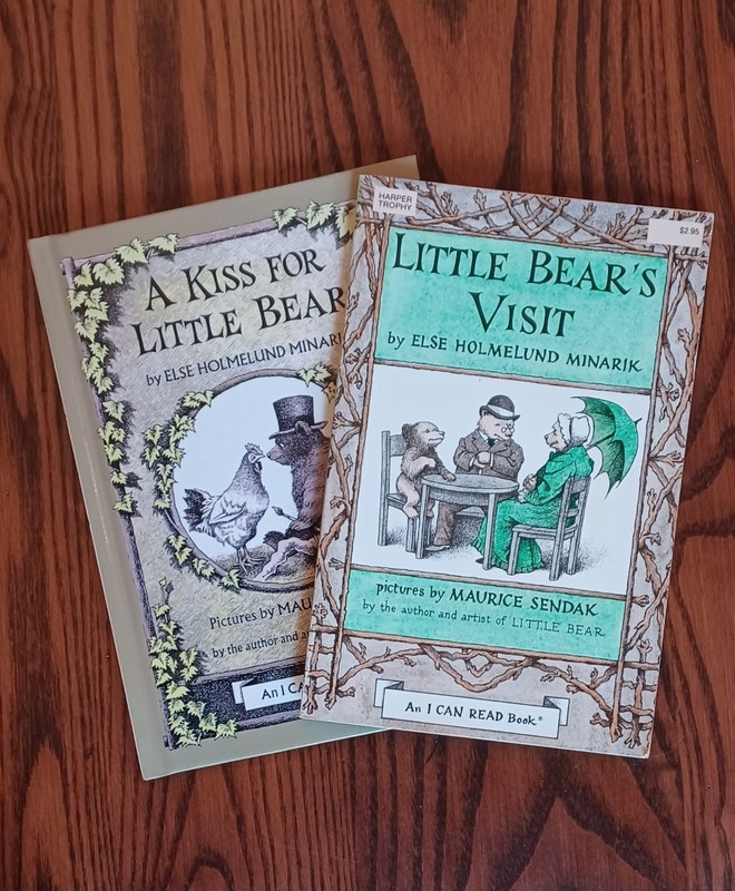 Lot Of Two "Little Bear" Books Else Holmelund Minarik Maurice Sendak Children's gallery