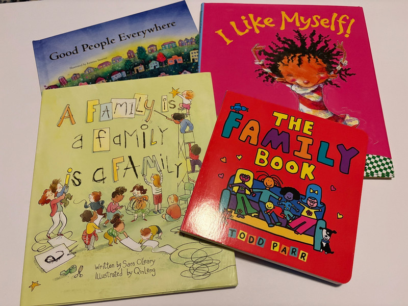 SEL Picture Books Classroom Social Emotional Learning Family Lot of 4 HC/PB