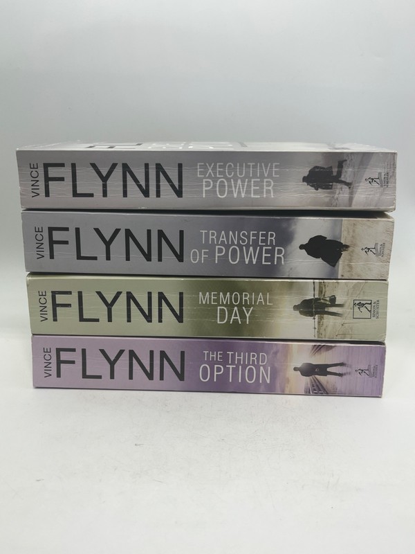 Vince Flynn Mitch Rapp – Lot of 4 – UK EDITION [Paperback] Vince Flynn
