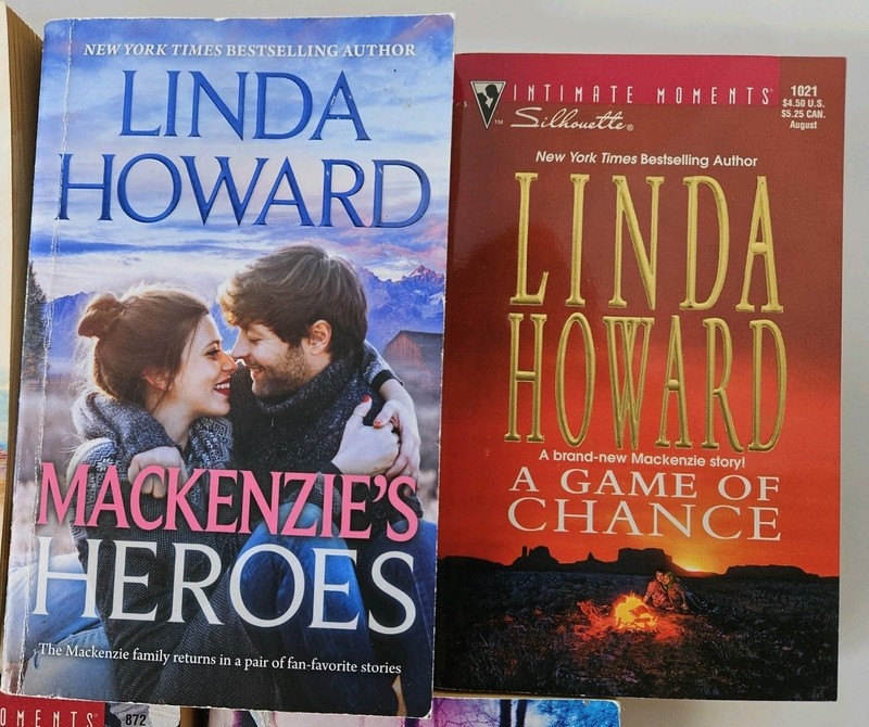 Lot Of 10 Paperback Novels Military Romantic Suspense Books Howard / Brockman gallery