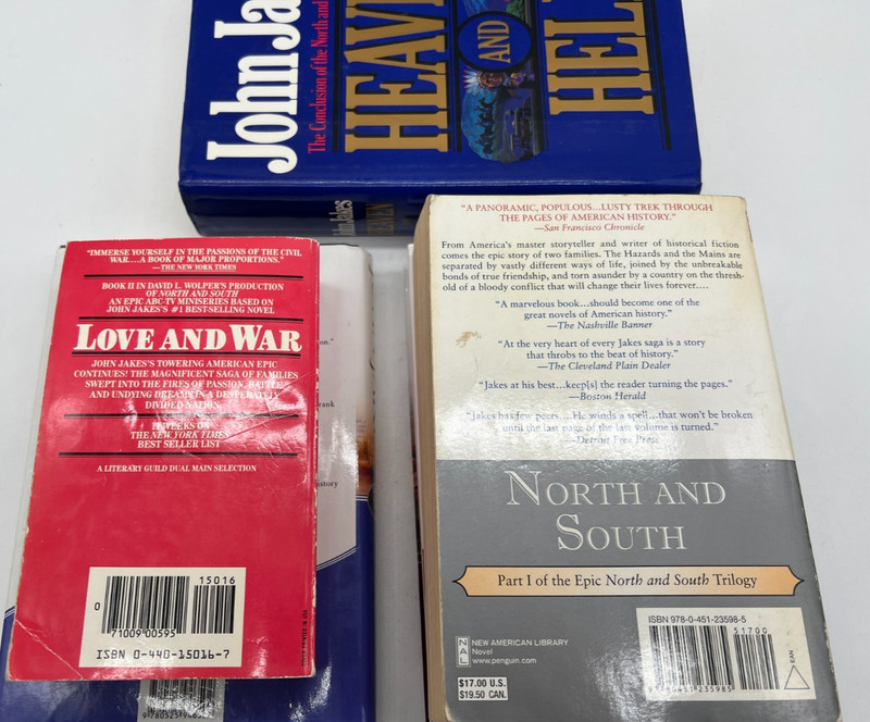 John Jakes Lot of 5 - 3 HB & 2 PB in acceptable to good cond. (495) gallery