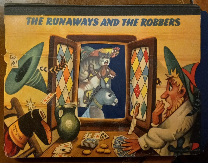 The Runaways and the Robbers Pop-up Book / 1960