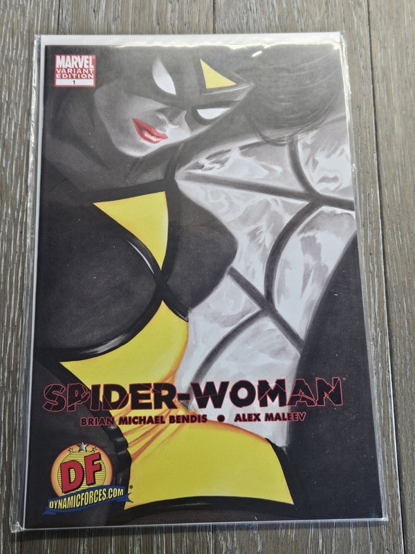 SPIDER WOMAN #1 DYNAMIC FORCES VARIANT RARE ALEX ROSS LTD copies