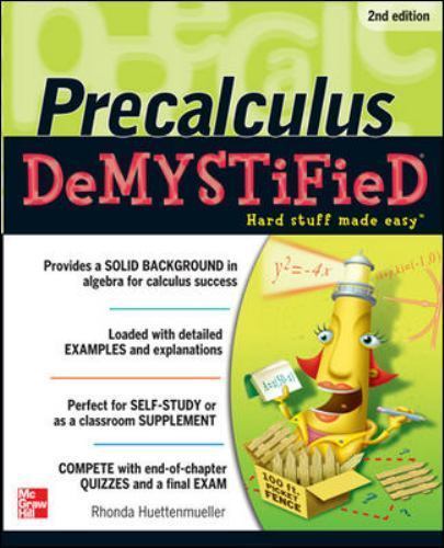 Pre-Calculus Demystified, Second Edition by Huettenmueller, Rhonda