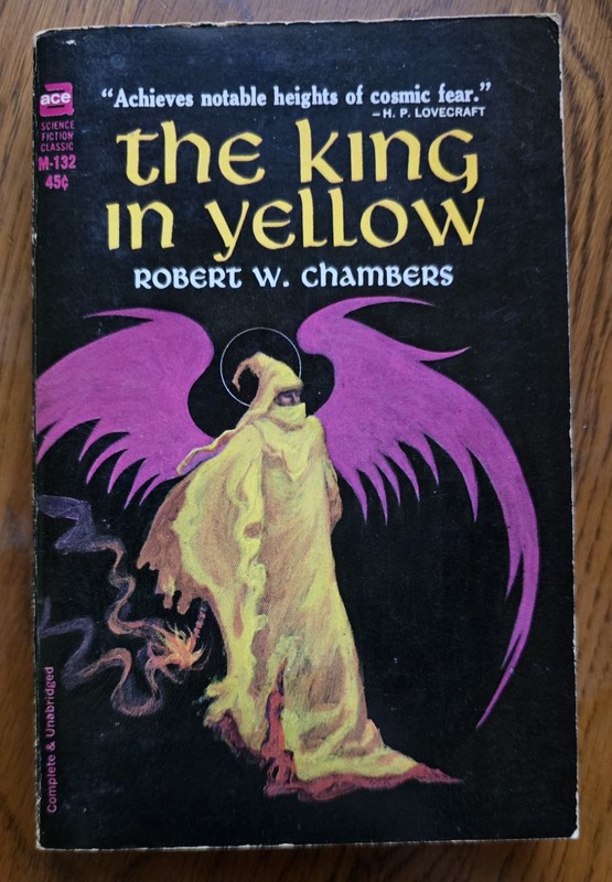 The King in Yellow Robert W. Chambers Ace Science Fiction Classics Fantasy SciFi