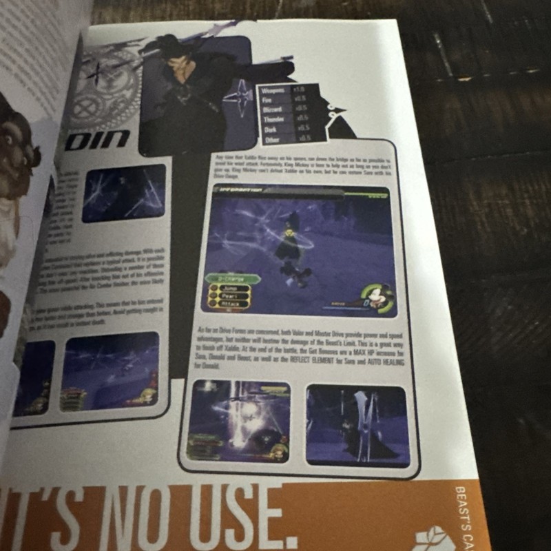 Kingdom Hearts Limited Edition Strategy Guide Square Enix Brady Games gallery