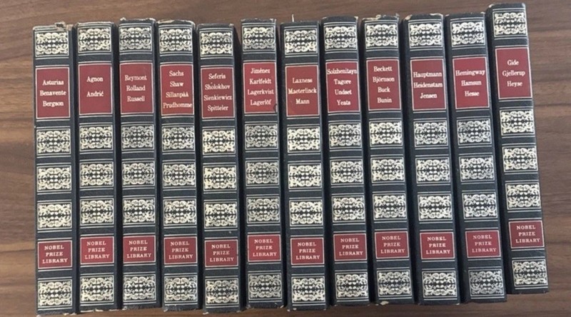 Nobel Prize Library 20 Volume Set Book HC