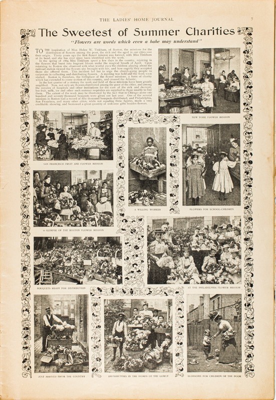 LADIES HOME JOURNAL MAGAZINE AUGUST 1899 36pgs CORSET ADS BUTTERFLY CVR M202 gallery