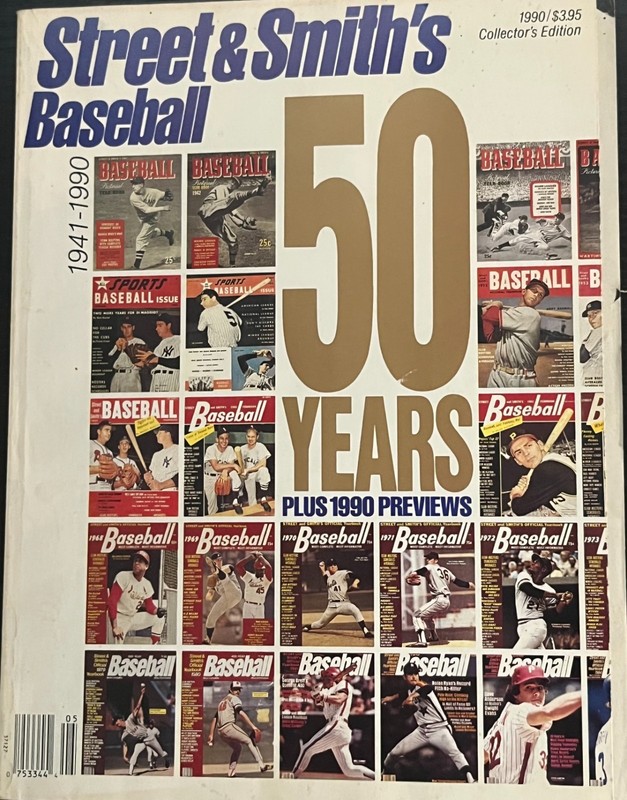 Street & Smith’s Baseball Magazine 1990 50 Year Collector’s Edition