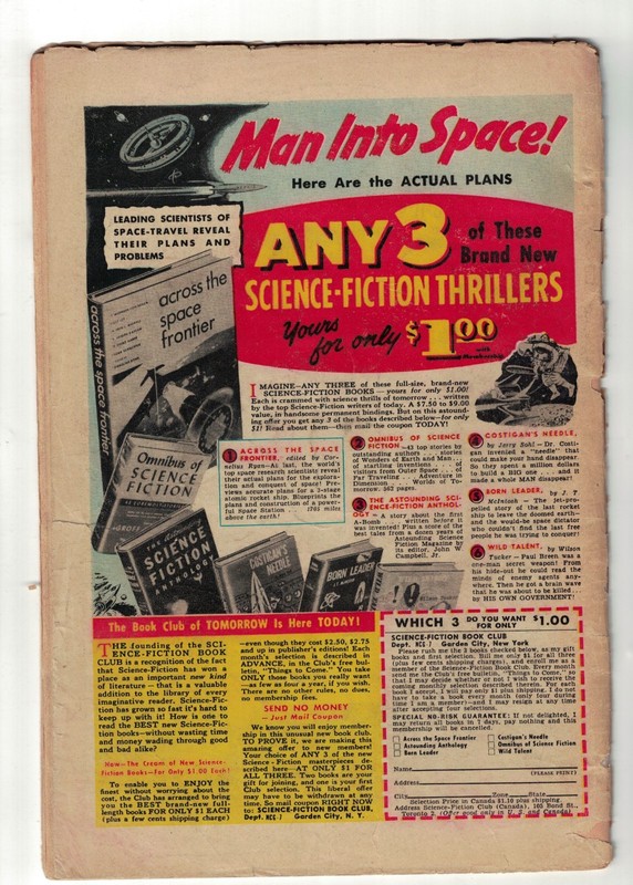 DC COMICS SUPERMAN 90 Golden age 1954 VG- 3.0 Secrets of past gallery