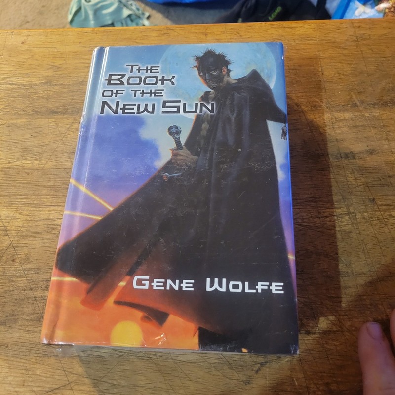 The Book of the New Sun by Gene Wolfe 1st Printing SFBC Poster Brand New Sealed