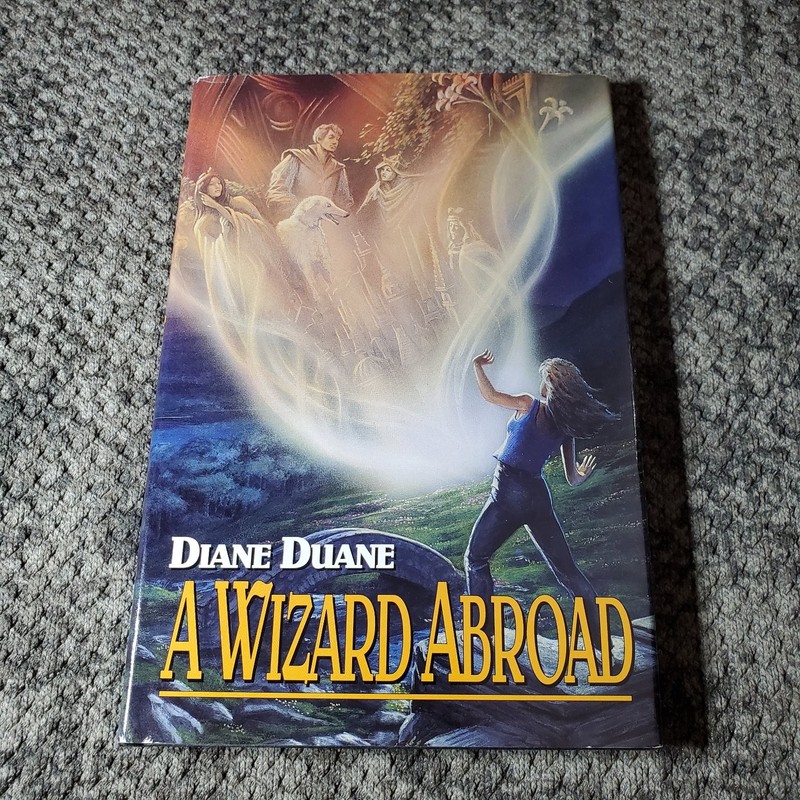 A Wizard Abroad Diane Duane 1993 Fantasy Young Adult GuildAmerica Books
