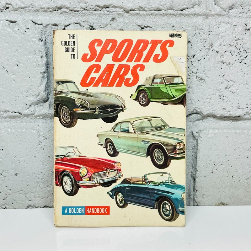 Sports Cars by Golden Press (Paperback Book) Sports & Hobbies