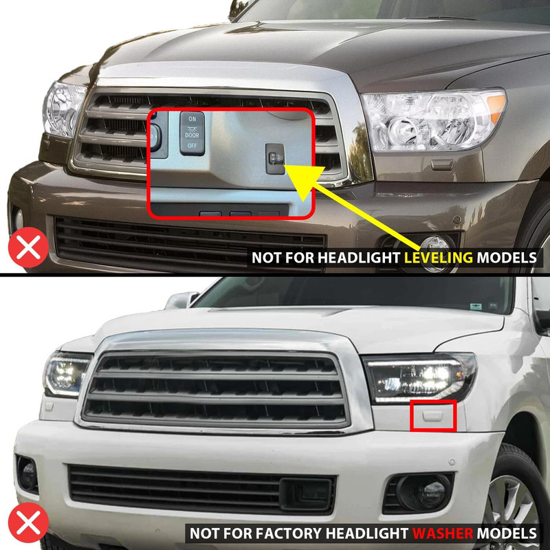 for 2007-2013 Toyota Tundra | 2008-2017 Sequoia Xtreme LED Halo Tubes Black Proj gallery