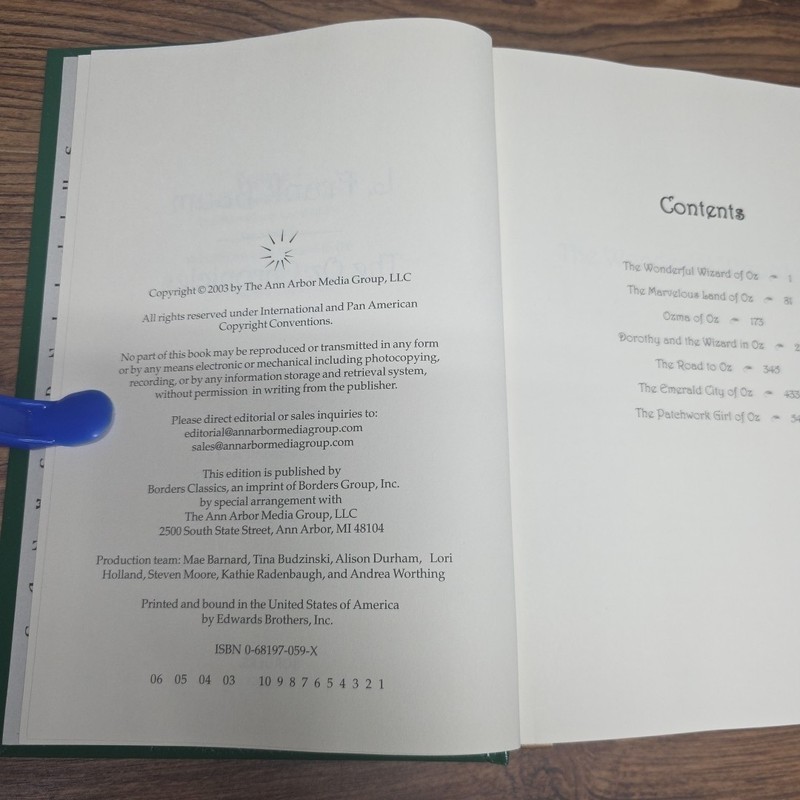 The Oz Chronicles Volume 2 by L. Frank Baum, Hardback, Leather, 2003 gallery