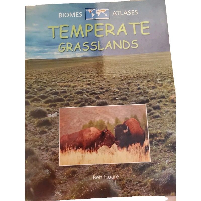 Grasslands Biome Atlas Ben Hoare Book Kids Childrens Science Geography Education