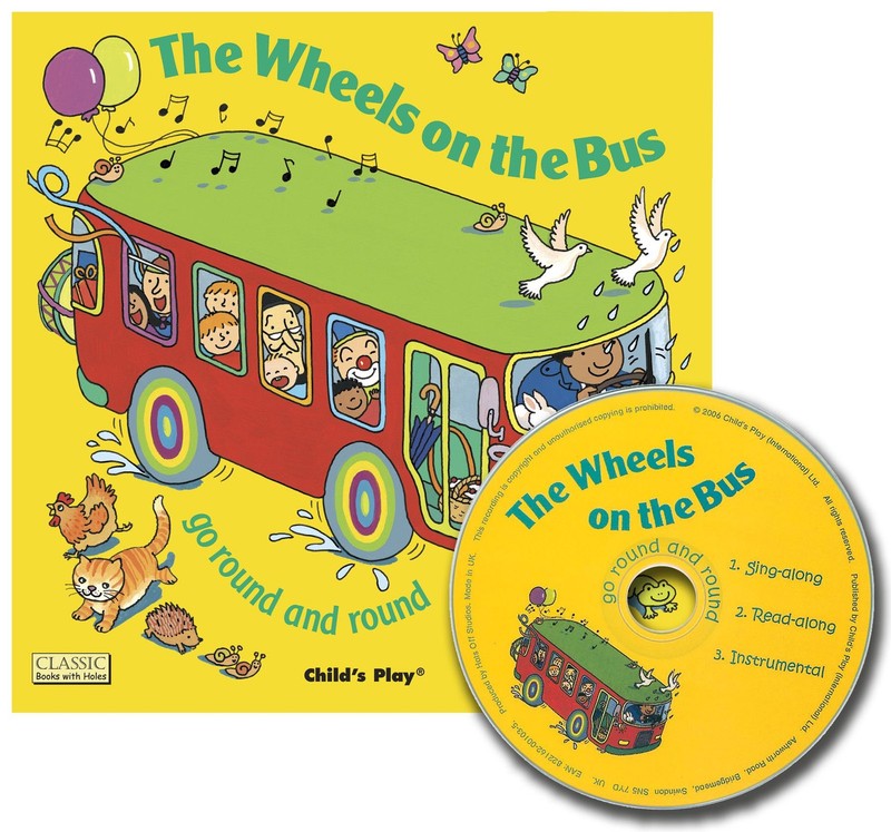 The Wheels On The Bus: Go Round And Round (Classic Books With Holes) – paper…