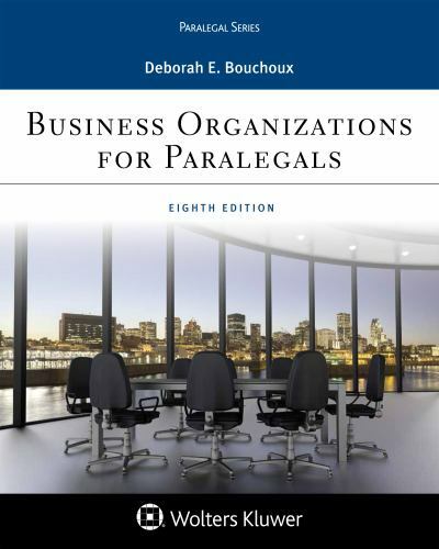 Aspen Paralegal Ser.: Business Organizations for Paralegal by Deborah E….