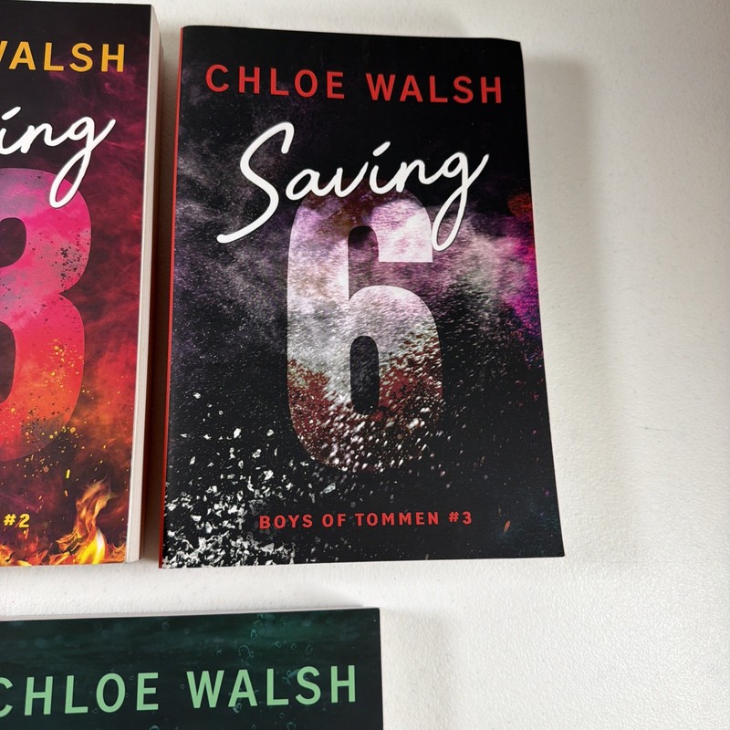 Lot 5 Boys of Tommen Chloe Walsh TPB Binding Keeping Saving Redeeming Taming gallery