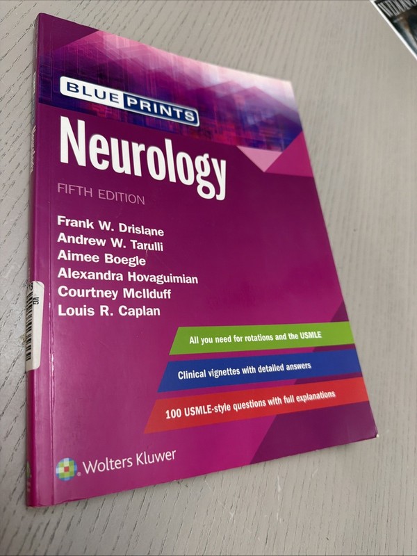 Blueprints Ser.: Blueprints Neurology by Frank Drislane (2018, Trade Paperback)
