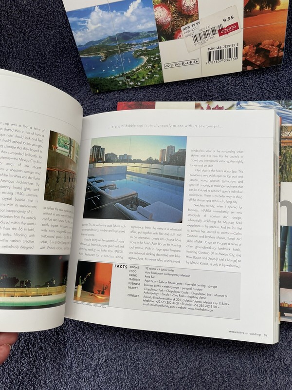 3 x Softcover Books By Barbara Kastelein Mexico Caribbean Thailand Chic Resort gallery