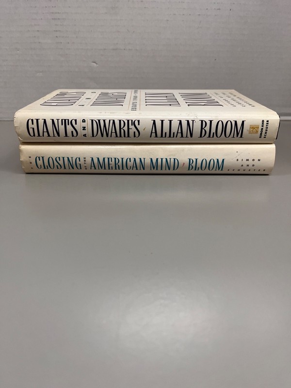 Allan Bloom Lot of 2 Books Hardcover (See Photos for Titles) gallery