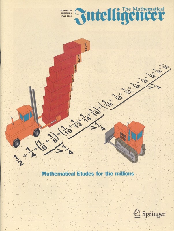 The Mathematical Intelligencer – Vol 36 No 3 – Fall 2014 – Mathematical Etudes +