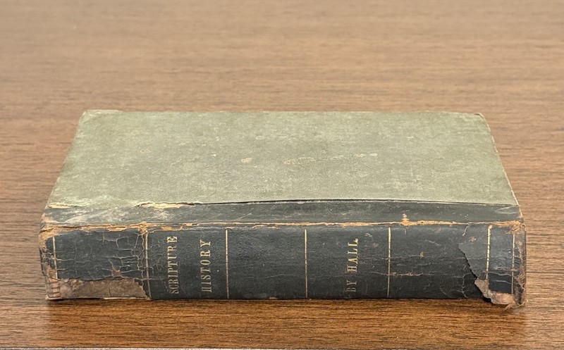 RARE ~1830 Scripture History Contemplations Religious Meditation Holy Bible Old