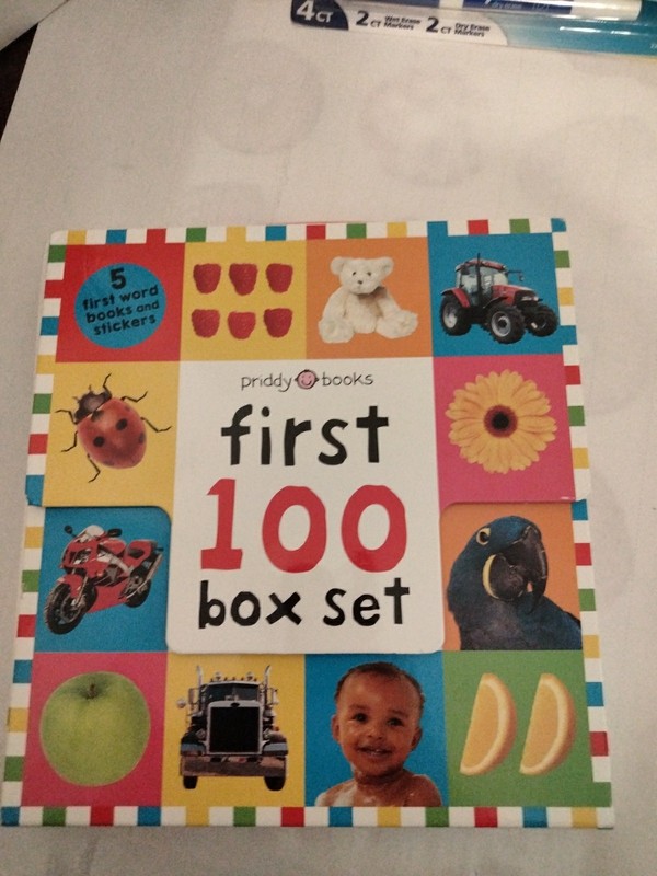 First 100 PB Box Set (5 Books) : First 100 Words; First 100 Animals; First…
