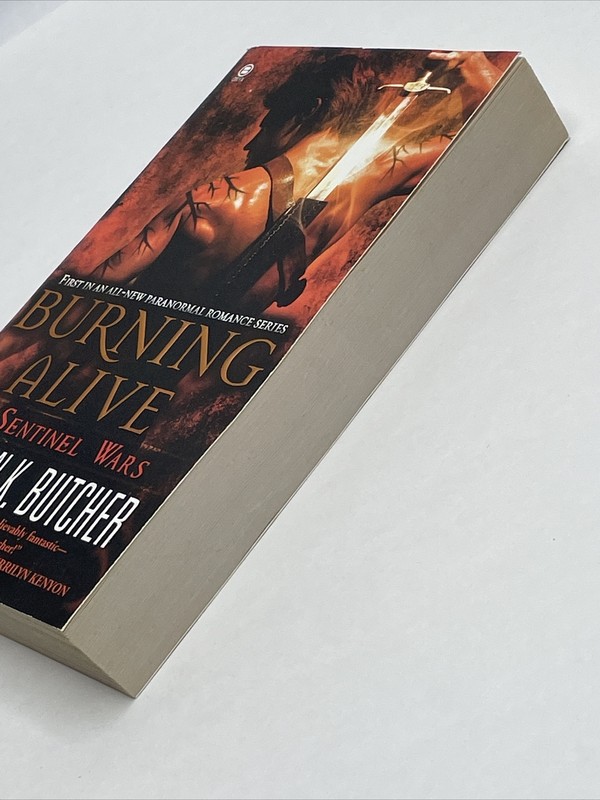 Burning Alive The Sentinel Wars Paperback by Shannon K Butcher gallery