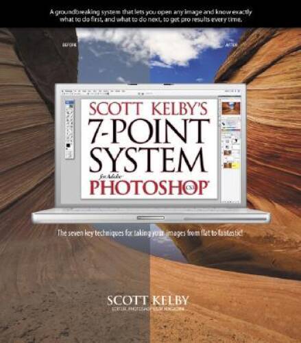 Scott Kelby’s 7-Point System for Adobe Photoshop CS3 – Paperback – GOOD
