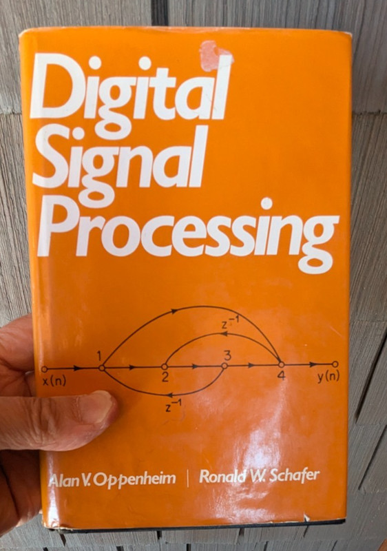 Digital Signal Processing, Alan Oppenheim Ronald Schafer Hardbound