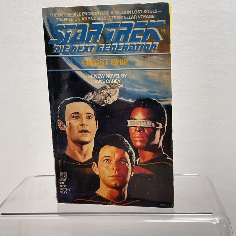 Star Trek The Next Generation Ghost Ship Book by Diane L. Carey (1988) Paperback