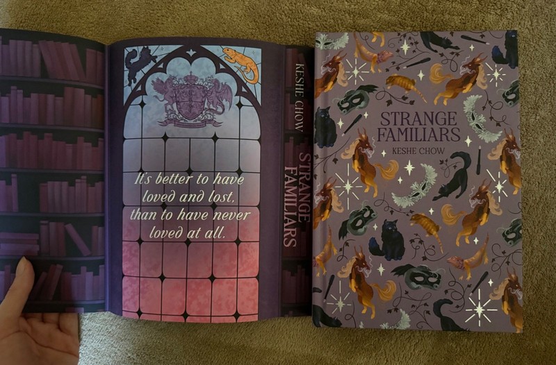 Owlcrate SIGNED Exclusive Edition of Strange Familiars by Keshe Chow gallery